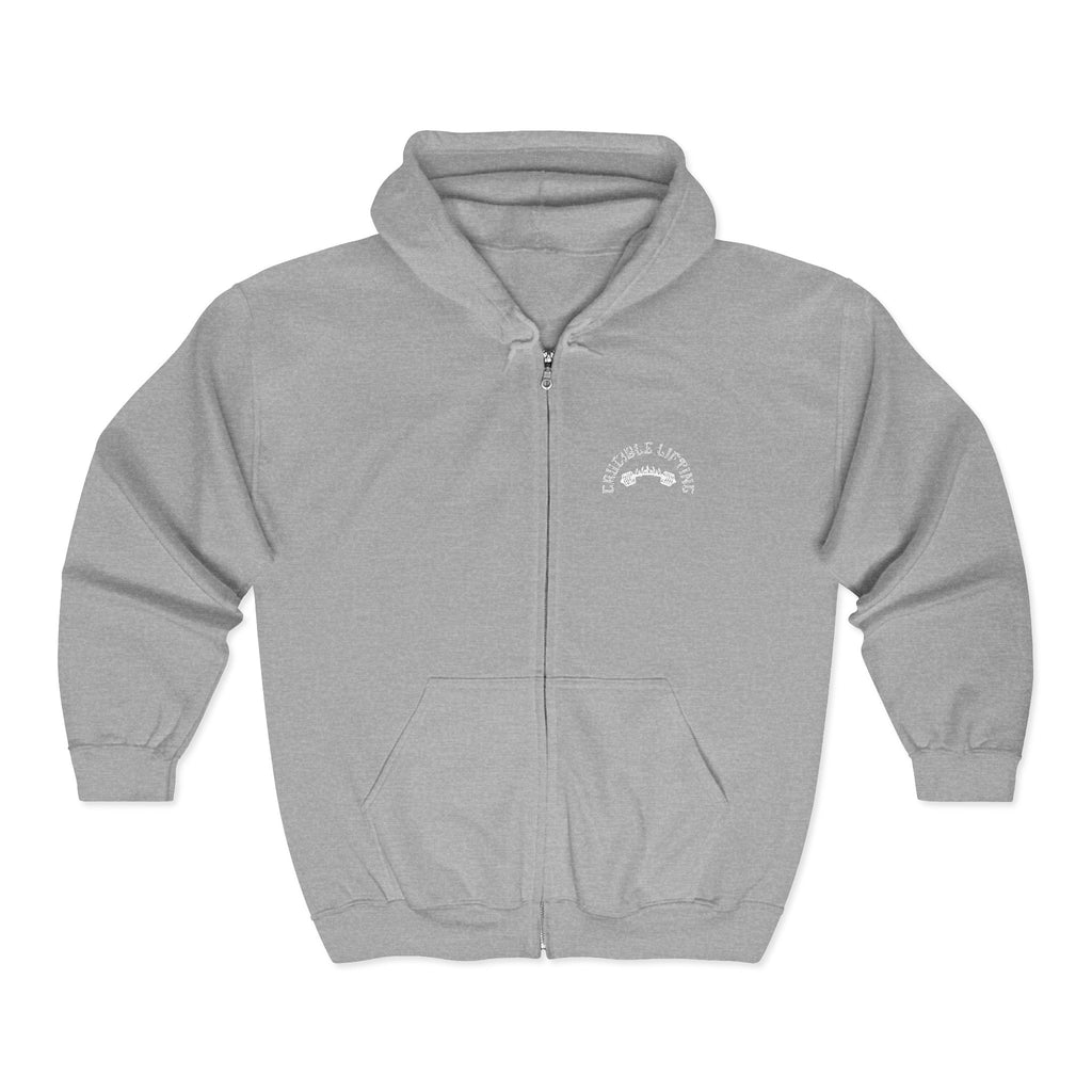 Crucible Lifting Gym Zip-Up Hoodie