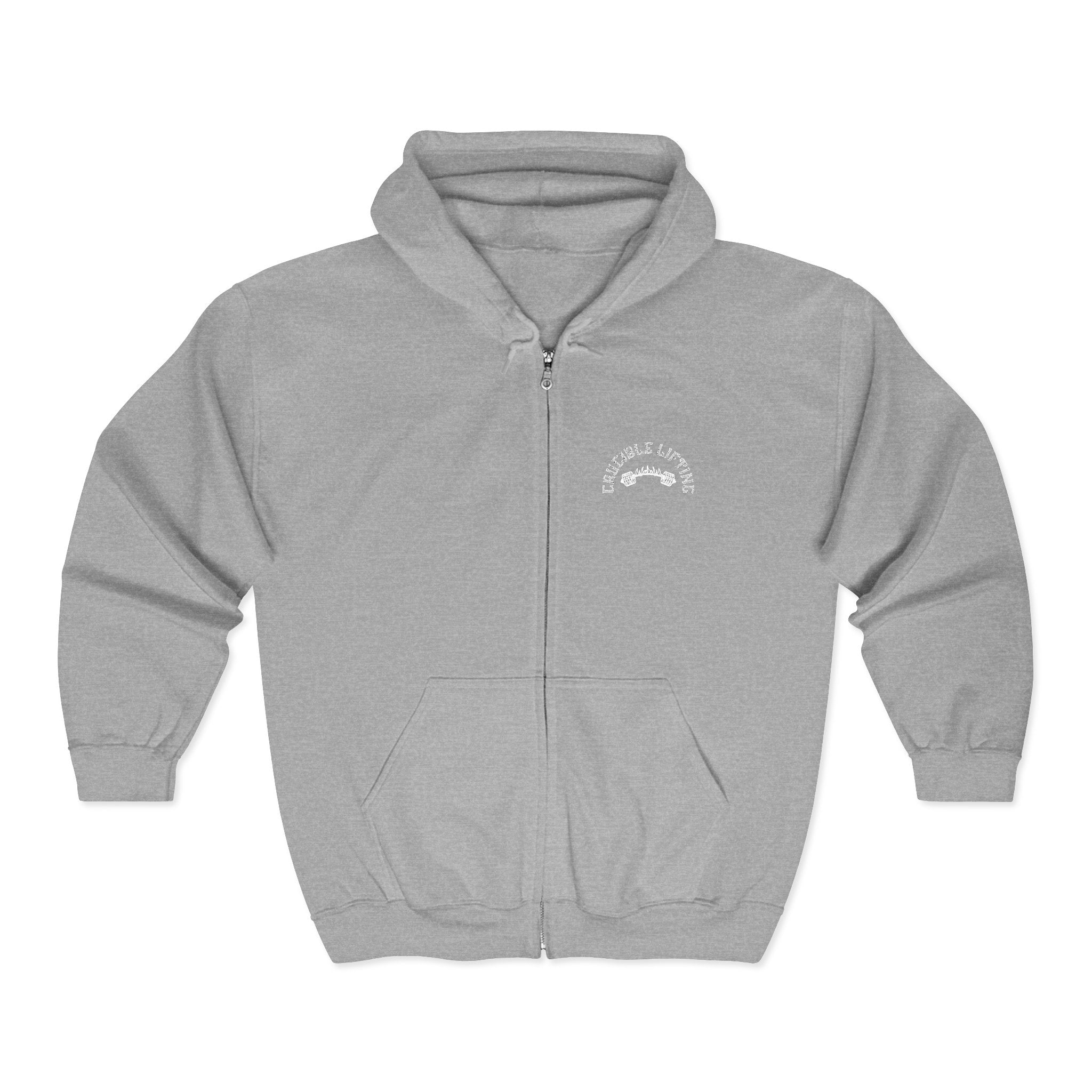 Crucible Lifting Gym Zip-Up Hoodie