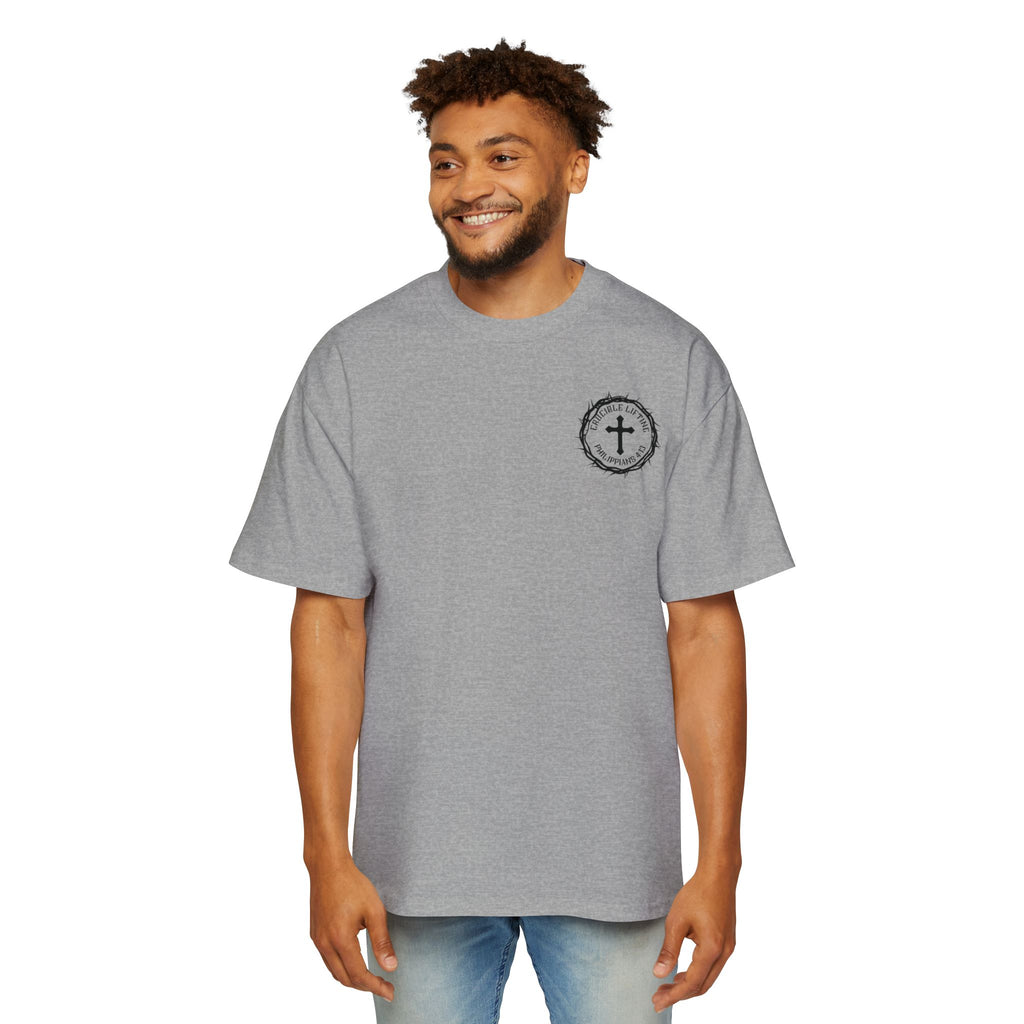 Men's Oversized Tee - Philippians 4:13