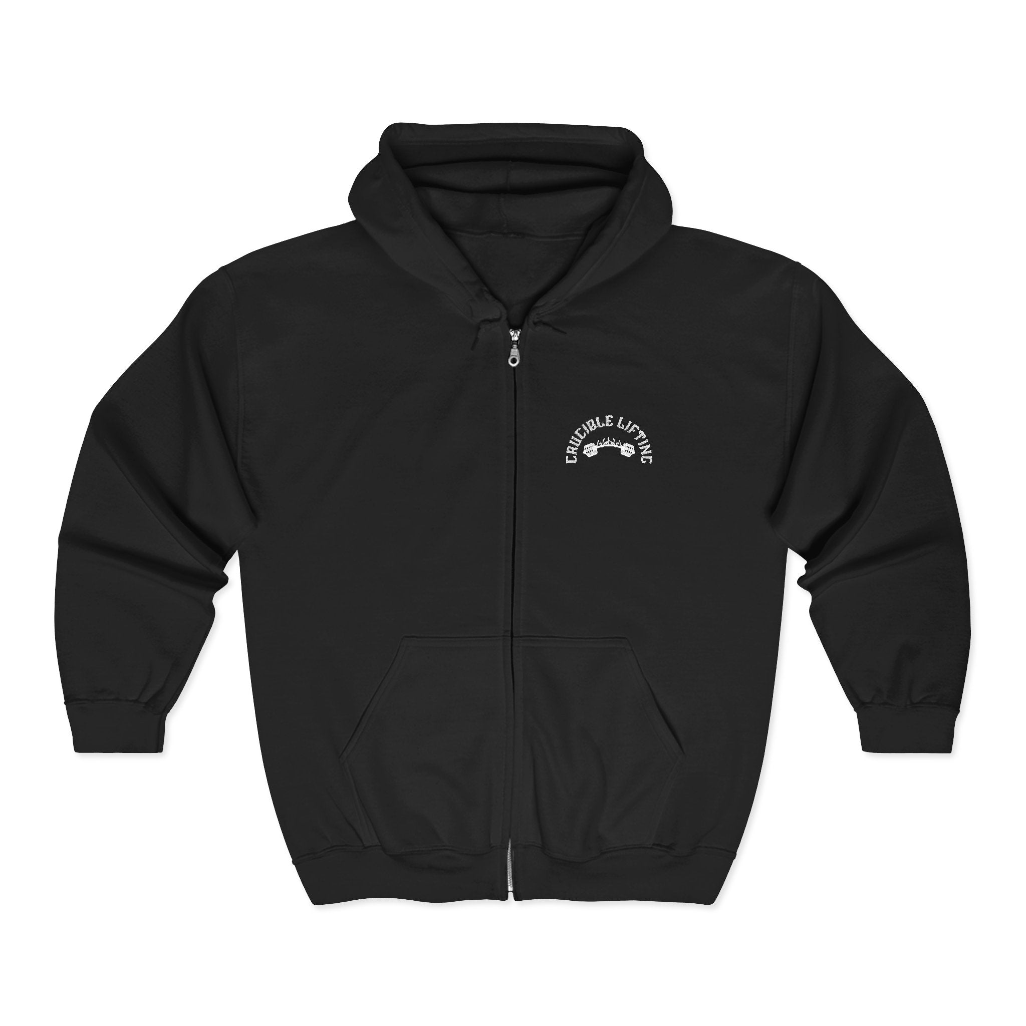 Crucible Lifting Gym Zip-Up Hoodie